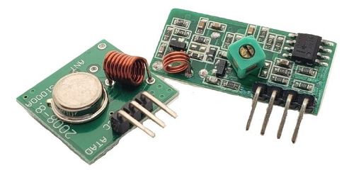 Módulo transmisor receptor Rf 433 mhz Am Arduino Pic Av