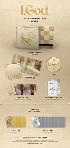 1cd Set] Xlov - 2nd Mini Album [i,god]original | Parcelamento sem