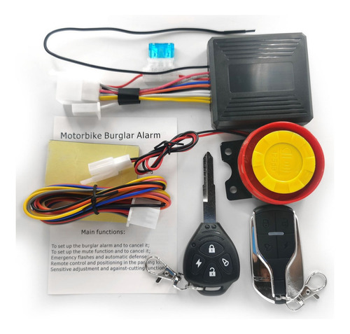Ktl Sistema De Alerta Antirrobo Inalámbrico Para Motocicleta