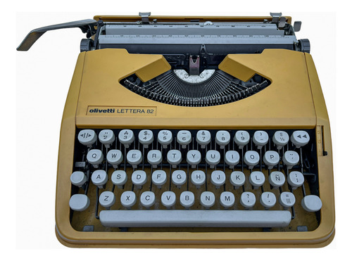 Máquina De Escribir Portátil Olivetti Lettera 82