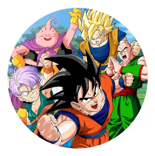 Painel Redondo Dragon Ball Z