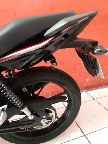 Imagem 2 de 15 de Honda Titan 160 2020 Azul Único Dono Baixo 359km