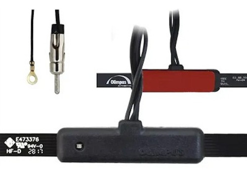 Imagen 2 de 3 de Antena Universal Parabrisas Interior Maxi Vitra Radio Am Fm
