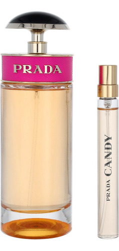 Kit Perfume Prada Candy Edp Feminino 80ml + Edp 10ml