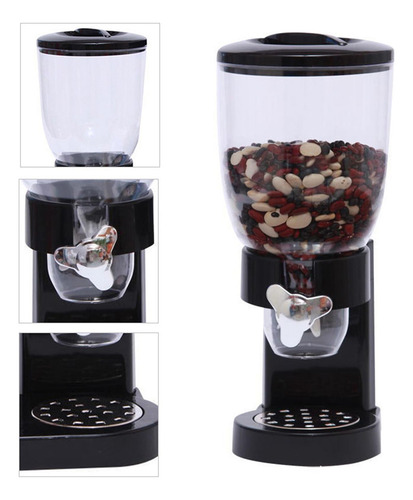 Dispensador De Cereales De 2 Piezas Contenedor De Alimentos