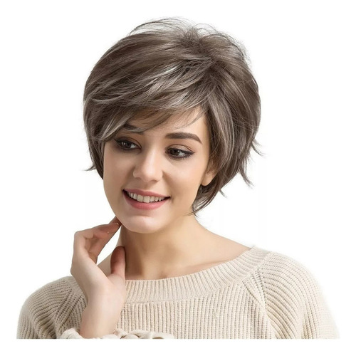 2025 Peluca Corta, Pelucas De Corte De Pelo Corto, Cabello