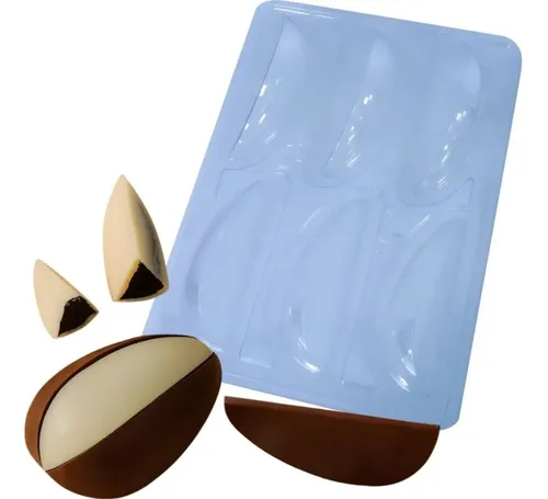 Forma Bwb Especial Para Chocolate Ovo Fatias (3716) Transparente