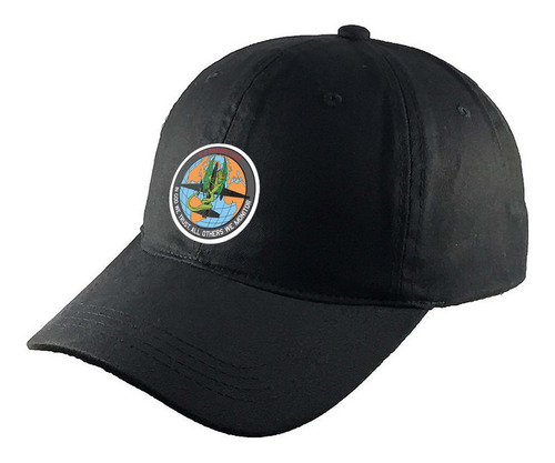 Gorra Clasica Algodón Negra Fuerza Aerea R59