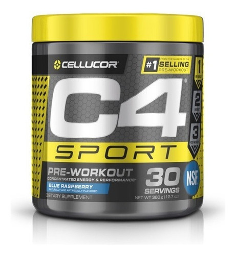 Pre Entreno Cellucor C4 Sport 30 Servicios