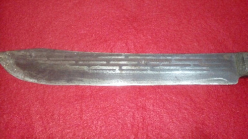 Cuchillo Antiguo Marca Barrilito, Tipo Colonial Forjado