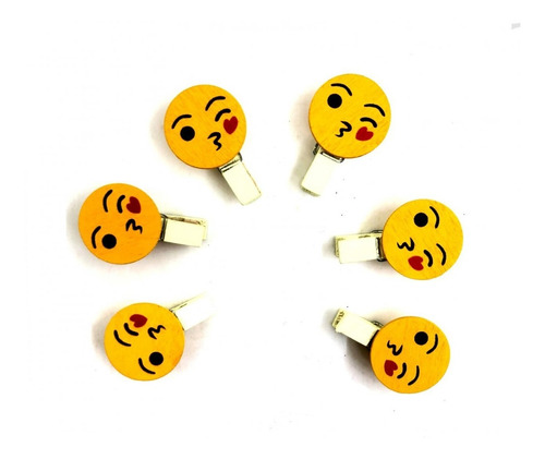 Mini Palillos Con Emoji - 4 Diseños - Universo Mágico