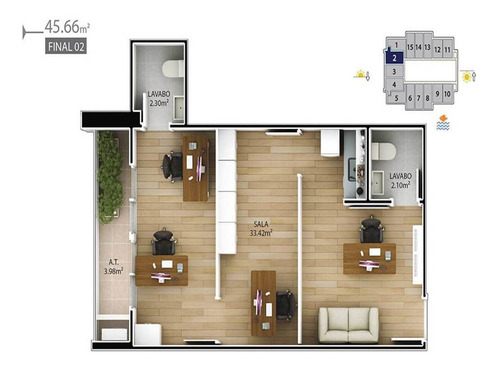 Imagem 3 de 12 de Comercial - Venda - Boqueirao - Praia Grande - Mgq221