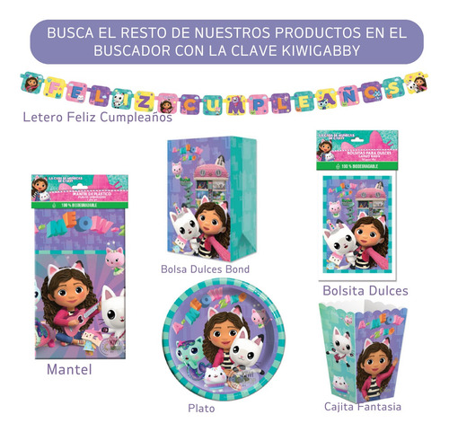 Letrero Feliz Cumpleaños La Casa De Muñecas De Gabby
