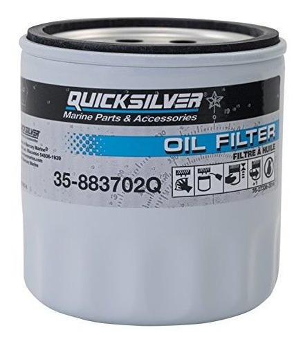 Filtro De Aceite Del Bloque De Montaje Del Motor Quicksilver