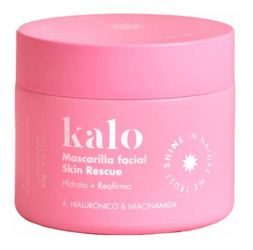 Kalo Mascarilla Facial Hidratante Skin Rescue 60g Vegano