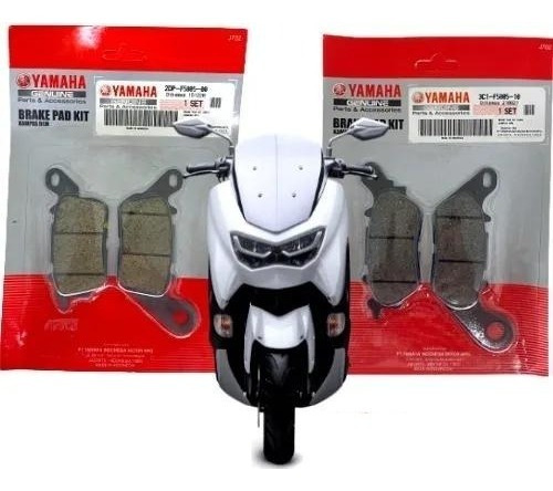 Kit Pastilha Freio Dianteira Traseira Nmax 160 2017 2018 