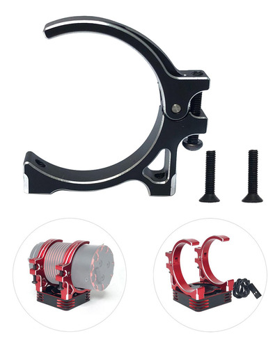 2 Soporte Para Ventilador De Refrigeración Del Motor Negro