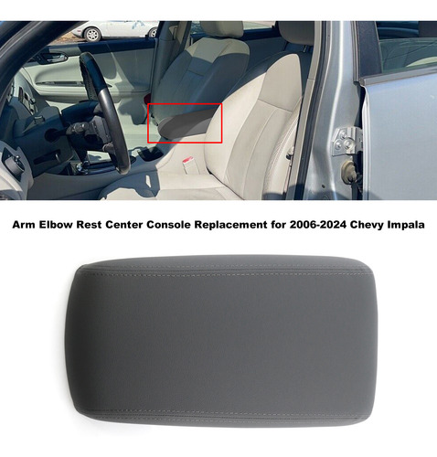 Reposabrazos Acolchado, Consola Central Impala, Chevy 2006-2