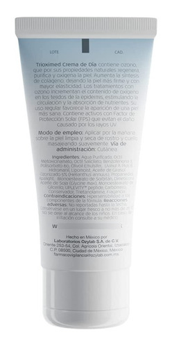 Imagen 2 de 2 de Trioximed Crema De Dia Con Ozono