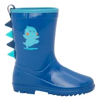 Comprar Bota De Lluvia Impermeable Niño Schatz Kids Azul 1018