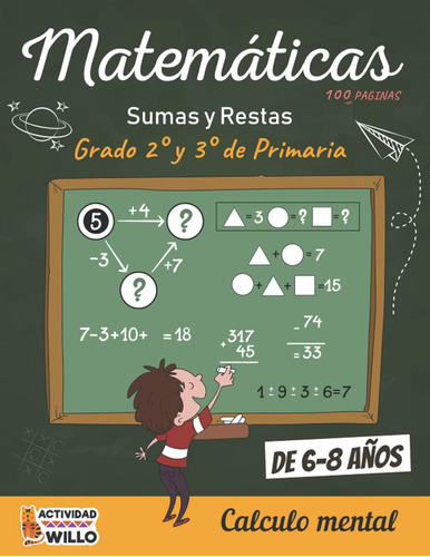 Libro: Matematicas 2 Y 3 Primaria Calculo Mental 6-8 Años Su