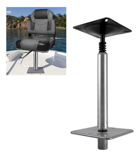 Asiento De Barco Con Paquete De Pedestal De ¾ De Pulgada! In