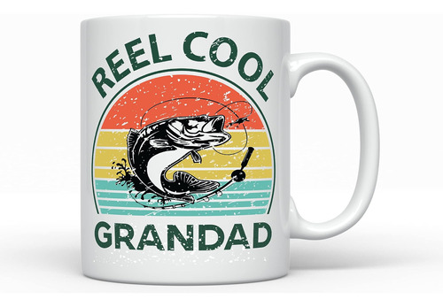 Taza De Café Reel Cool Grandad, Divertidas Ideas De Regalo P