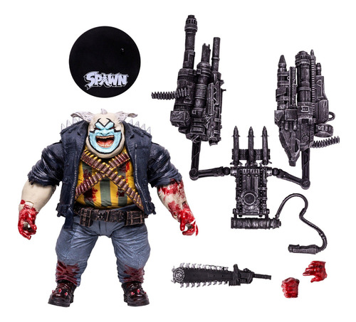 Boneco De Ação Mcfarlane Toys Spawn Comic The Clown Deluxe
