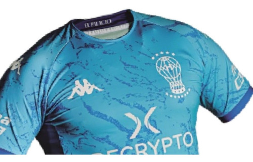 Imagen 2 de 5 de Camiseta Kombat Pro Gh Celestial Blue-white Huracán 2023