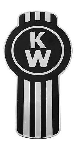 Logo Kenworth T600 T300 T800 Plástico Negro