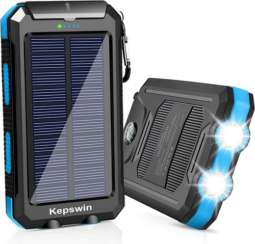 Cargador Solar De 20.000 Mah  Cargador De Telefono Solar Po