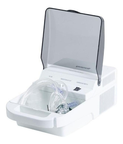 Imagen 2 de 4 de Nebulizador a pistón Yuwell 403AI blanco 220V