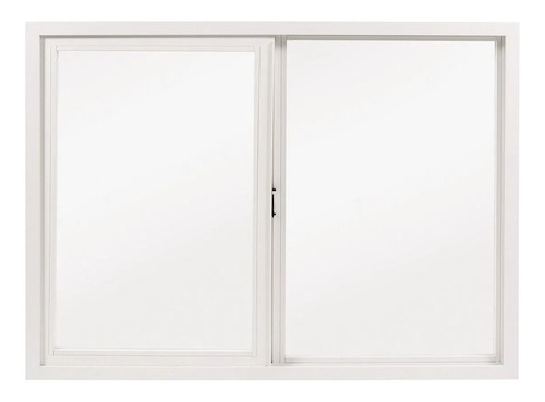 Ventana Pvc 100x90 Doble Vidrio Hermetico Dvh Color Blanca