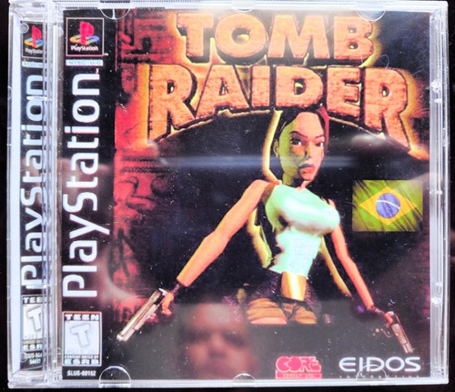 Tomb Raider Playstation 1 Menus Pt-br Mídia Física