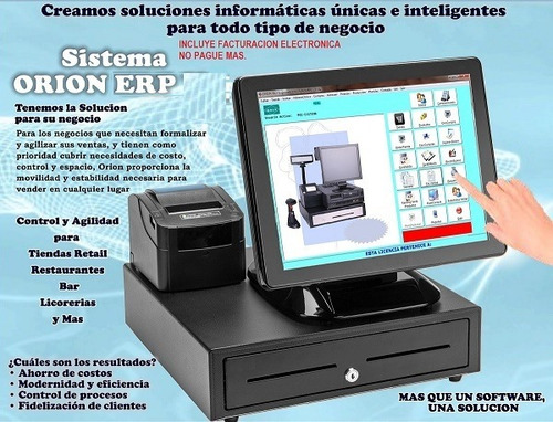 Caja Registradora Computarizada + Sistema Para Todo Negocio