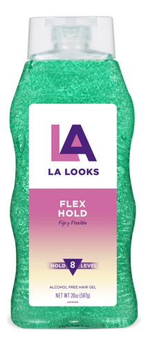 La Looks Flex-hold Gel Tri-active Hold Formula Level 8 20 On