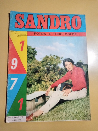 Revista Mis Favoritos Año 1 - N-1 - 1971 Sandro Fotos