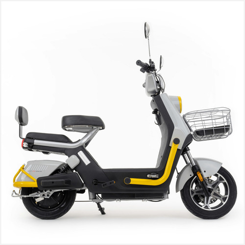 Bicicleta Electrica De Super Lujo Magneto Color Gris