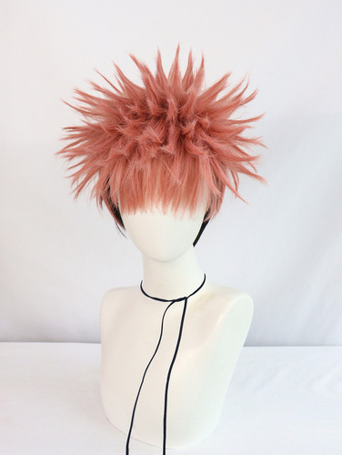 Peluca De Itadori Yuji De Jujutsu Kaisen Para Cosplay