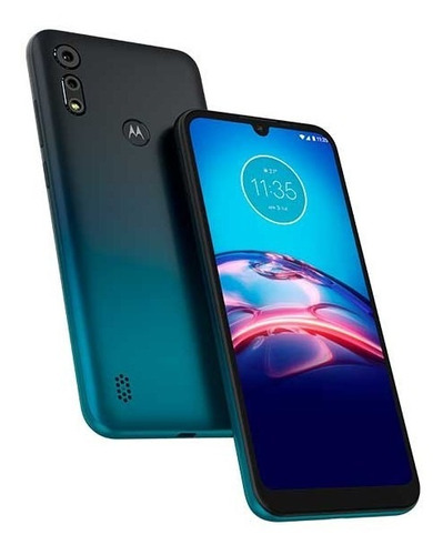 Celular Motorola Moto E6s 32gb Azul/rojo