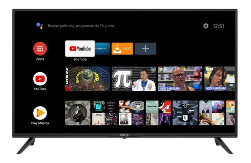 Imagen 8 de 8 de Smart Tv 40 Pulgadas Full Hd Kanji Kj-4xtl005 Tda Android Tv
