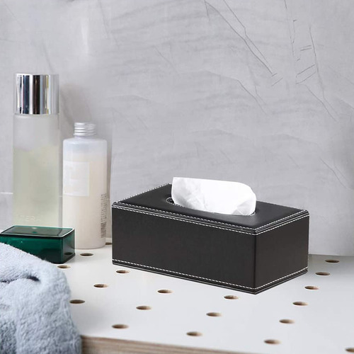 Leather Tissue Box Cover, Face Tissue Box, Modern Napkin Sto