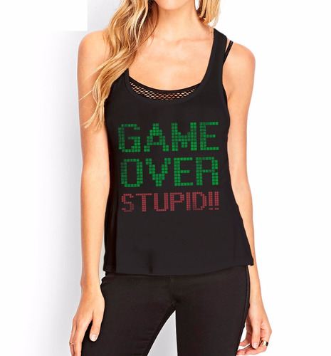Musculosa  Game Over Inkpronta