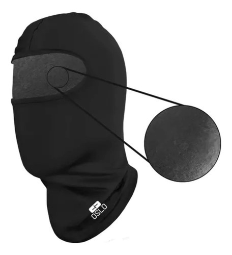 Mascara Balaclava Oslo Pack X 2 Pasamontaña Frizado Termico Negro