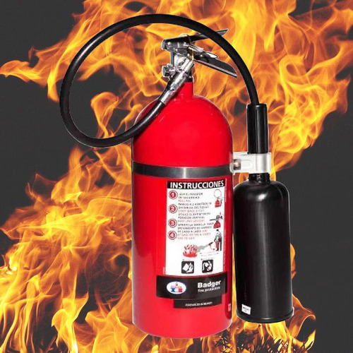 Extintor De Fuego Industrias, Mxbsa-002, 4.5kg, Clase B C