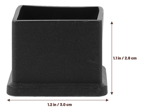 Funda Cuadrada Para Patas De Silla, 12 Unidades, Protector D