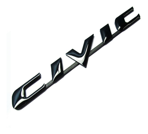 Emblemas Honda Civic Emotion Maleta Exs Lxs Negro Pega 3m