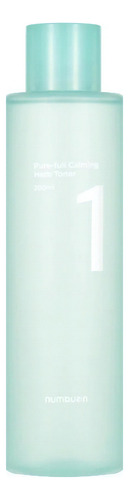 Numbuzin 1 Pure Full Calming Herb Toner Tipo De Piel Todo Tipo De Piel