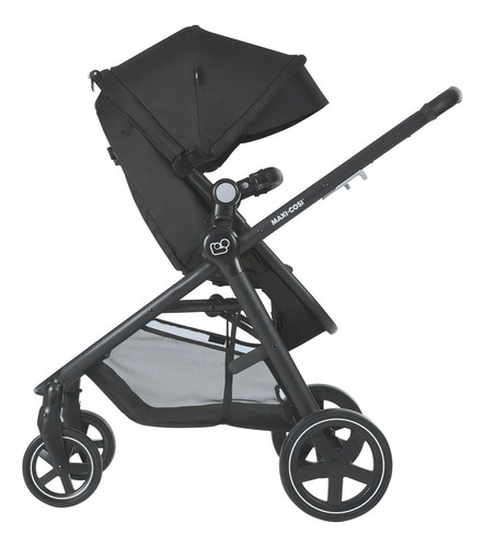 Carrinho de bebê de paseio Maxi-Cosi Anna nomad black com chassi de cor preto