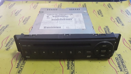 Dvd Player Chrysler Town Country 2008 P05064063ae